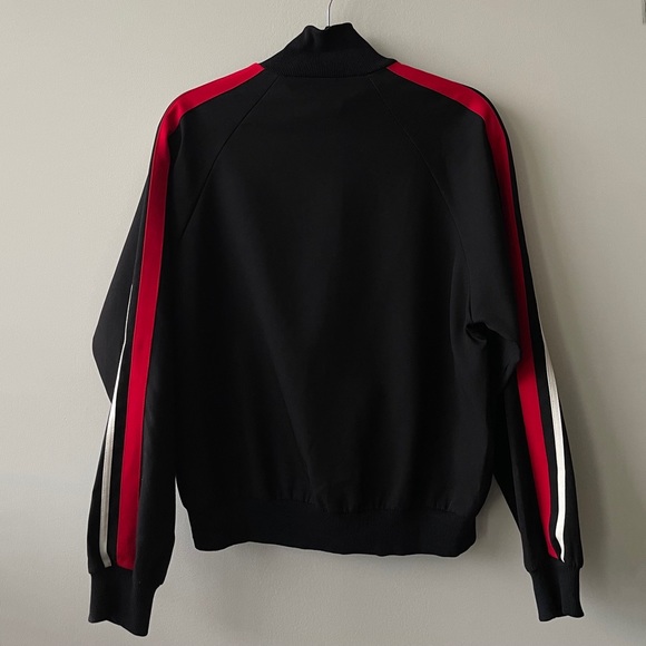 ZARA Black Bomber with Stripe Details Size S - Picture 5 of 7